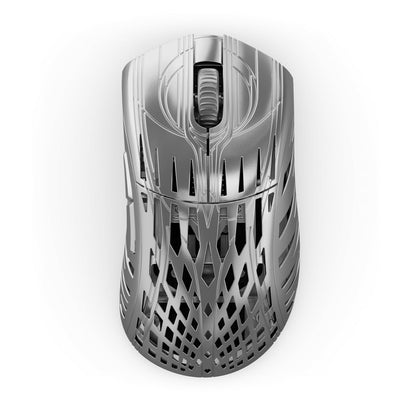 PWNAGE Stormbreaker Magnesium Wireless Gaming Mouse 8kHz - 50grams Ultralight Esports Pro Gamer Flawless Professional PAW3950 Optical Sensor 36,000 DPI - 8000Hz -100% PTFE Skates Ergo -Platinum