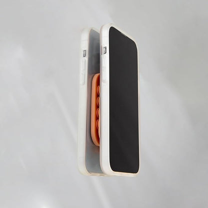 Sonix | Magnetic Silicone Suction Cup Phone Mount for iPhone | Compatible with MagSafe | Peach