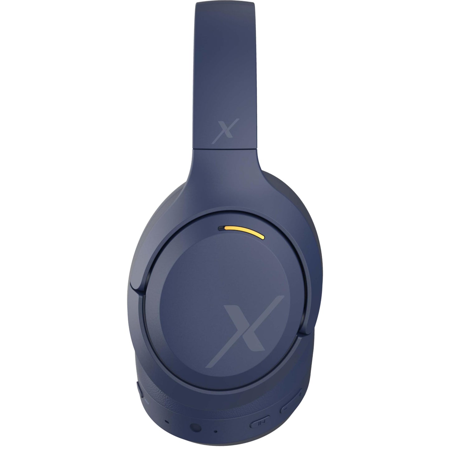 Riwbox Hybrid Active Noise Cancelling Headphones, Wireless Over Ear Bluetooth Headset, 60H Playtime, High-Fidelity, Foldable, Comfort&Immersion for Work/Commuting (Blue)