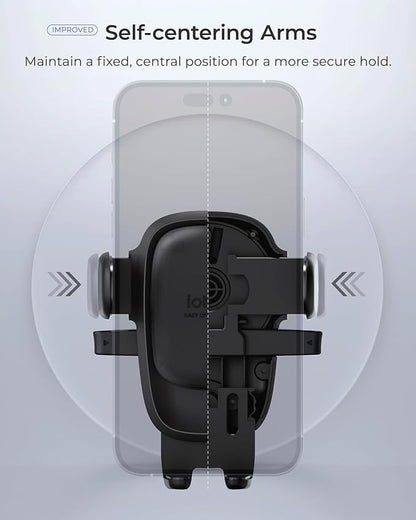 iOttie Easy One Touch Advanced Air Vent Car Phone Mount - Universal Cell Phone Holder for iPhone, Google, Samsung, Moto, LG, and All Other Smartphones