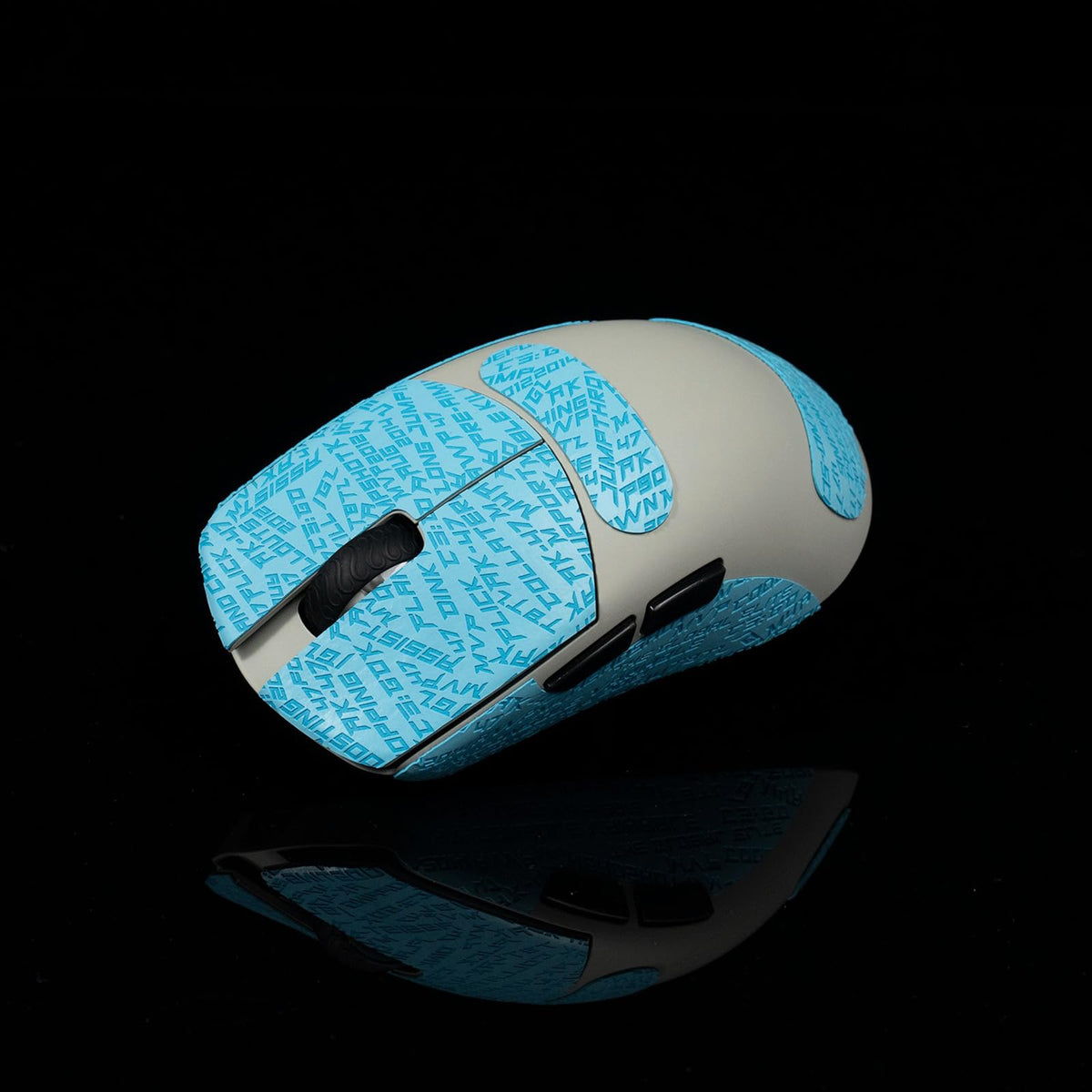 Hokeyio Grip Tape for Lamzu Atlantis Maya - Anti-Slip,Enhanced Control, Sweat Resistance,Improves FPS Gaming Grip & Mouse Protection [Pre-Cut] EVA White 0.5mm