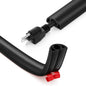ZhiYo 10ft Cord Covers for Wires on Floor, Self-Adhesive Cord Hider, Gray