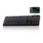 EPOMAKER X Aula F108 PRO Wireless Gaming Keyboard with Screen, 8000mAh Battery, 104 Hot-Swappable and Programmable Keys and Knob, RGB Backlight, for Mac/PC/Android (Black Gradient)