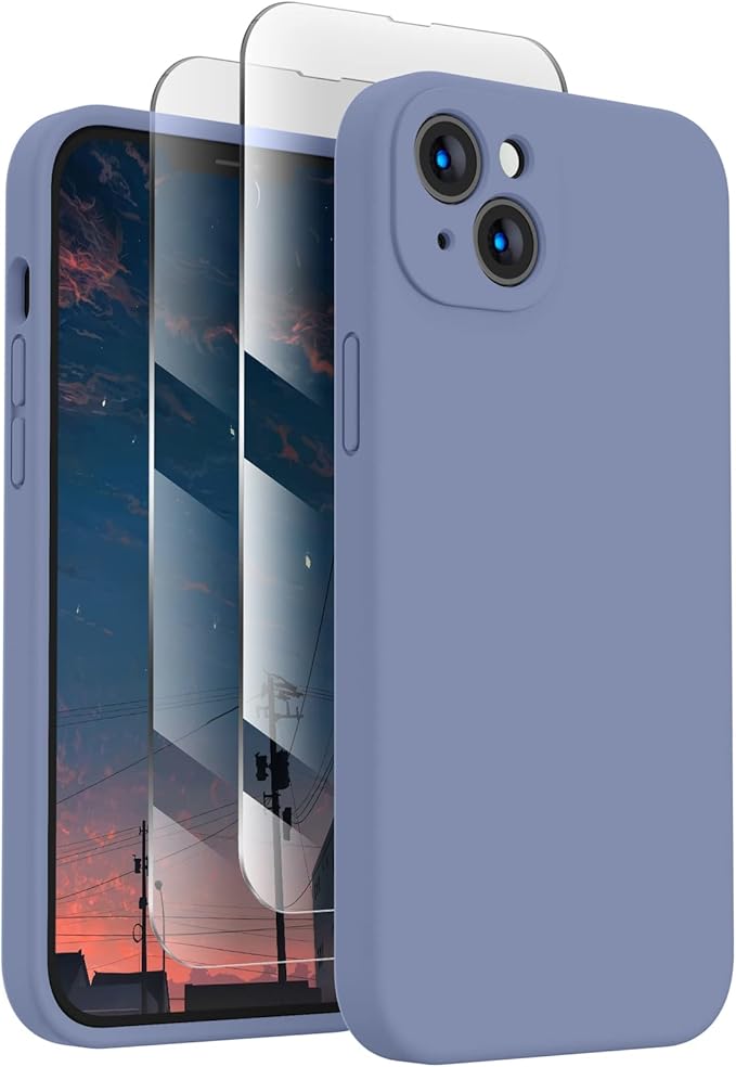 FireNova Designed for iPhone 14 Case, 6.1", Lavender Gray