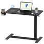 FLEXISPOT H7 28" Pneumatic Height-Adjustable Overbed Table with Wheels