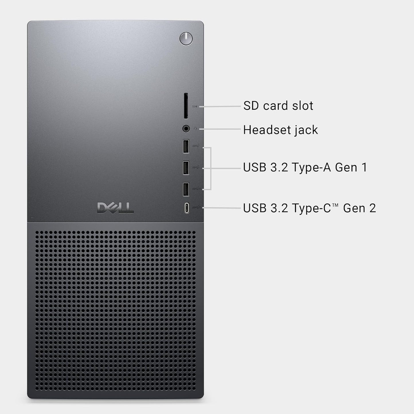 Dell Tower Plus EBT2250 Desktop Computer - Series 2 Intel Core Ultra 9 285 24-Core Processor up to 5.6 GHz, 64GB DDR5 RAM, 16TB (2 x 8TB) SSD, Intel UHD Graphics, Windows 11 Pro, Graphite