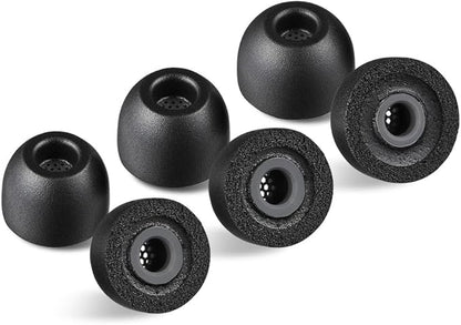 AZLA Foamax Standard (M/ML/L), Foam Earbud Tips, Memory Foam Earbud Tips for Wireless Headphones, Noise Canceling Earbuds Replacement Tips Compatible with Sony, Beats, Samsung, Skullcandy