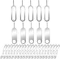 50 Pieces SIM Card Removal Openning Tool Tray Eject Pins Needle Opener Ejector,Compatible with iPhone X, 8 Plus, 8, 7 Plus, All Other iPhone Models, iPads, iPods, Samsung Galaxy Note/S/Edge/J Series
