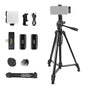 NEEWER Basics PA056 Vlogging Kit for iPhone Android Phone for YouTube TikTok Streaming Filmmaking Video Recording, Tripod + Microphone + LED Fill Light, Youtuber Starter Content Creator Essentials