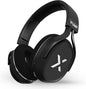 BlueAnt Pump X - The Gym Headphones | Sports Headphones | Cushioned & Cooling Ear Pads | (ANC) Active Noise Cancelling/Advanced Transparency | Wireless | Up to 58hr Play Time (Black | Silver)