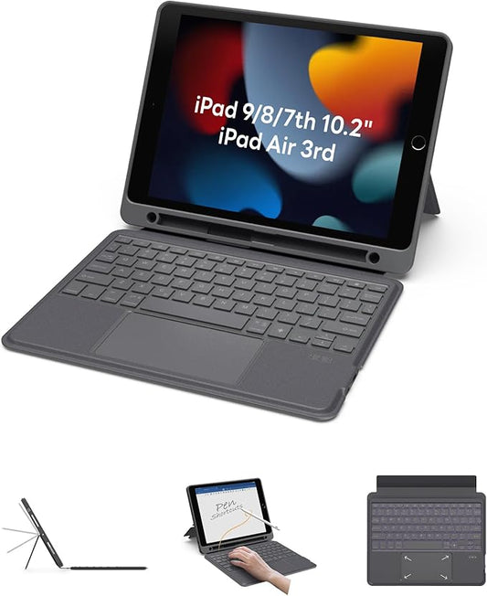 EIP Magnetix Keyboard Case for iPad 10.2 7th/8th/9th Gen & iPad Air 10.5