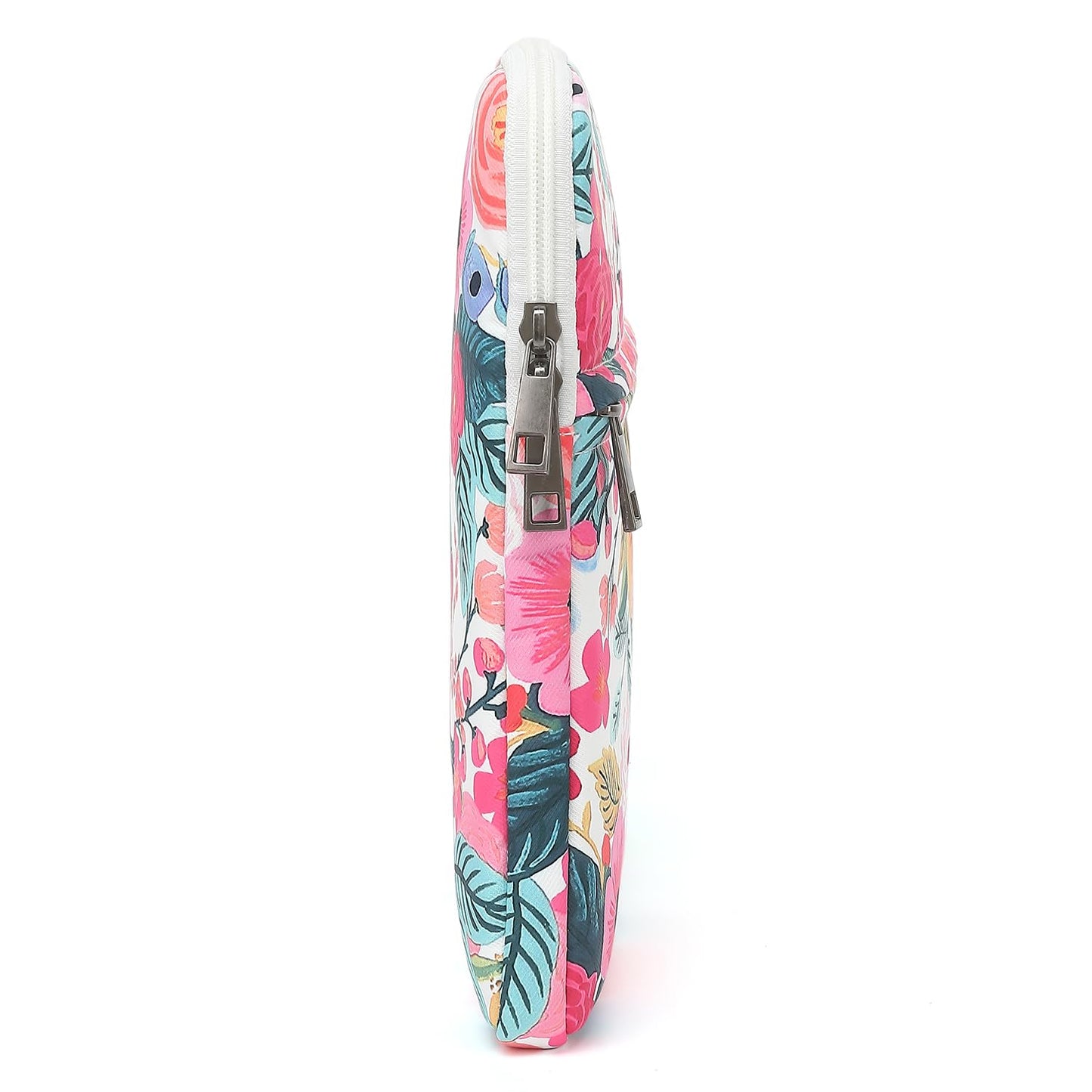 Canvaslove Floral Pattern Laptop Sleeve Case Cover with Pocket for MacBook Pro 14 inch and 14 inch-14.4 inch HP, Lenovo, Dell, ASUS, Acer Notebook Computer