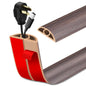 LSGCQ Floor Cord Cover Self Adhesive Cord Hider Floor Cable Management