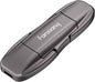Flash Drive 512GB, USB 3.2 Gen2 Up to 1050MB/s, USB Drive, USB A + Type C External Portable SSD for iPhone 15/Pro/Android Phone/Windows/MacPC/Laptops, FF952