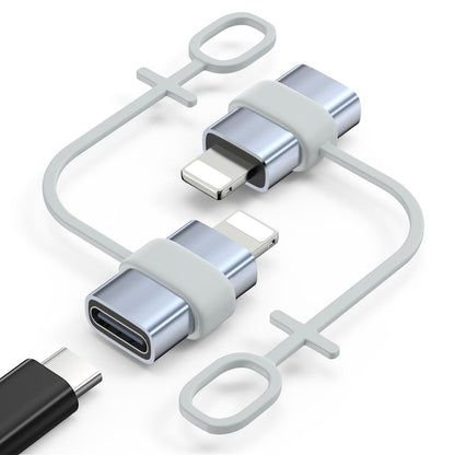 MoKo USB C to Lightning Adapter for iPhone 14/13/12, 2 Pack