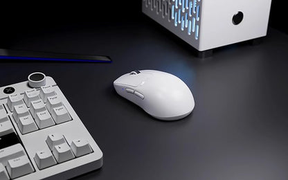 Pulsar Gaming Gears X2H v3 Wireless Gaming Mouse, Ultra Lightweight 1.87 oz (53g), Symmetrical, Optical Switch, 32000 DPI, 750 IPS, XS-1 Sensor, 8k Compatible (Mini, White)