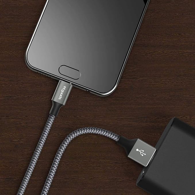 Long USB C Cable [12ft, 2-Pack], etguuds Fast Charging USB A to Type C Charger Cable Braided for Samsung Galaxy S22 S21 S20 Ultra 5G S10 S10E S9 Note 20 10 9, A10e A20 A33 A32 A50 A70, LG, Moto, Pixel