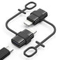 MoKo USB C to Lightning Adapter for iPhone 14/13/12, 2 Pack