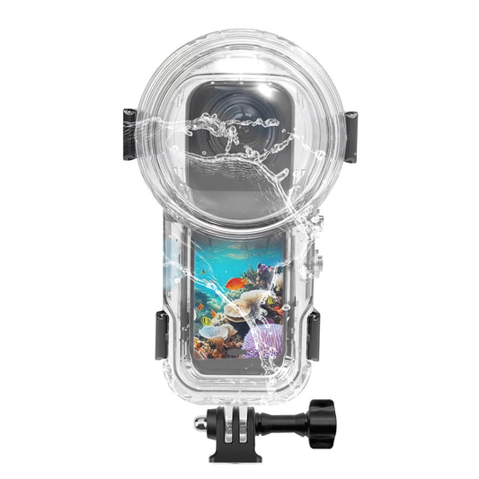 PULUZ Invisible Dive Case for Insta360 X5, [196ft/60m] Waterproof Case Diving Housing Cover Protective Underwater Shell for Insta 360 X5 Action Camera Accessories