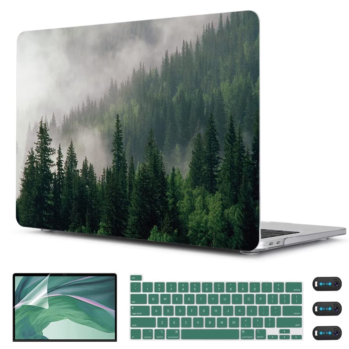 CISSOOK Compatible with MacBook Pro 13 inch Case 2025-2016 Release M2 M1