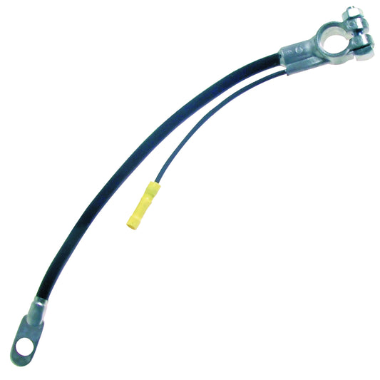 Sherco-Auto Black 32" Inch 4 Gauge Top Post Battery Cable with Auxiliary Lead - Made in USA