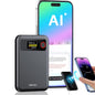 AI Voice Recorder with Transcribe Summarize: Note Voice Recorder with APP Control, 30H Continuous Recording, 64GB Memory Support 100+ Languages, AI Recorder for Calls, Lectures, Meetings