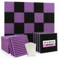 96 Pack Medium Sale Acoustic Foam Soundproof Foam(Accompanied By Double-Sided Adhesive Tape) (96 Black)
