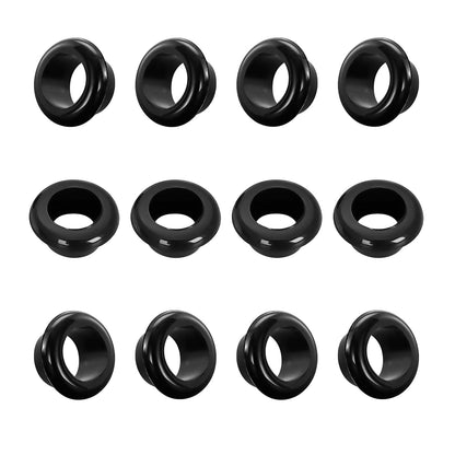 Qrity 20x Rubber Grommets ID 14mm Mount 17mm for Cable