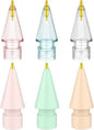 6 Pack Fine Point Replacement Tips Compatible with Apple Pencil 2nd Generation, Apple Pencil 1st Generation, Apple Pencil USB-C & Apple Pencil Pro Colorful iPencil Nibs (Multicolour)