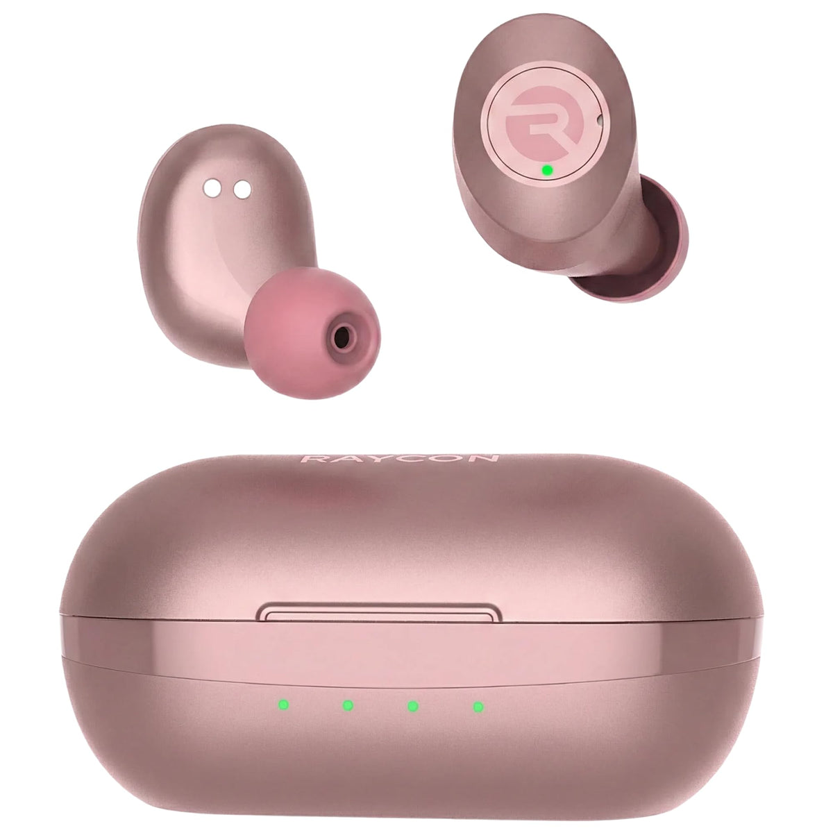 Raycon Everyday Bluetooth Wireless Earbuds with Microphone - Active Noise Cancelling, Sweat & Water-Resistant Earphones, Ear Buds Wireless Bluetooth (Rose Gold)