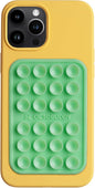 OCTOBUDDY Classic MAX - Silicone Suction Phone Case Adhesive Mount - Hands-Free, Strong Grip Holder for Selfies and Videos - iPhone and Android Compatible - 2.6″ x 3.9″