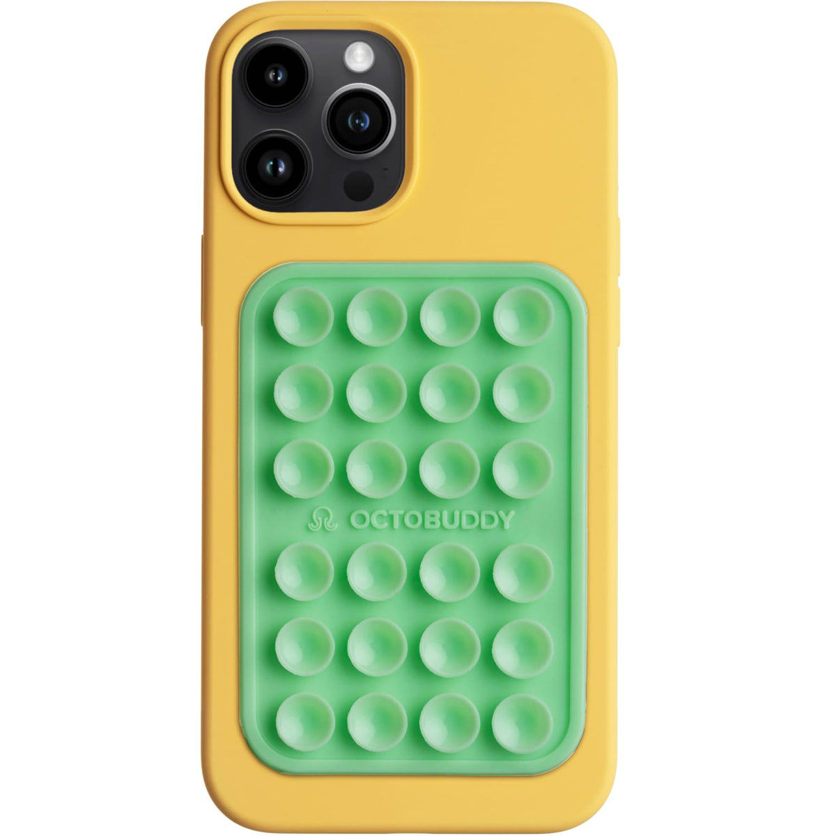 OCTOBUDDY Classic MAX - Silicone Suction Phone Case Adhesive Mount