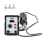 CREWORKS 858D Rework Station, 110V SMD Soldering Rework Station with Hot Air Heat Gun Set, LED Digital Temperature Display Screen Electric Desoldering Welding Iron Kit for Electronics Repairing
