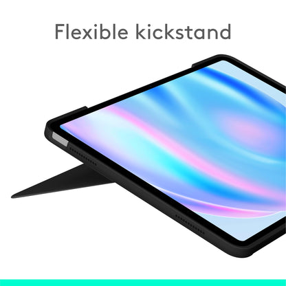 Logitech Combo Touch iPad Air 13 inch M2 M3 & M4 - Midnight Black
