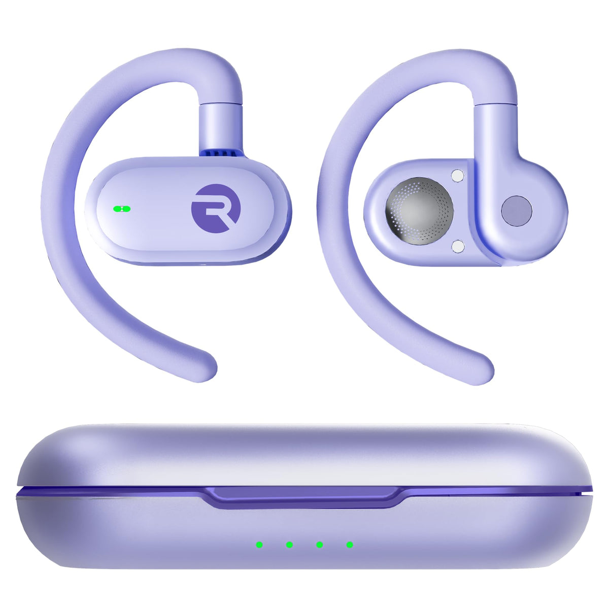 Raycon Fitness Open Ear Earbuds - Wireless, Water-Resistant, 40H (Blue)