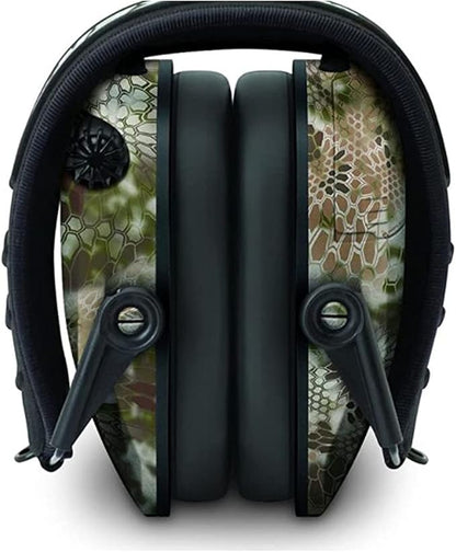 Walker's Razor Slim Ultra Low Profile Compact Design Adjustable Range Shooting Hunting Hearing Protection Electronic Earmuffs