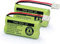 GEILIENERGY BT162342/BT262342 Battery Compatible for BT183342/BT283342 BT166342/BT266342 VTech CS6114 CS6419 CS6719 at&T EL52300 CL80111 Cordless Phone (Pack of 2)