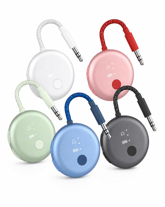Avantree SoundJet R1 - Airplane Bluetooth Adapter for AirPods, 25H