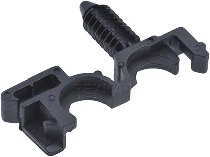 Rexka 20pcs Wire Cable Loom Routing Retainer Clip I.D. 1/4" O.D. 3/8" Compatible with GM 12040984