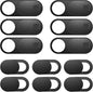 Laptop Camera Cover Slide, 12 Pack Webcam Cover, Phone Camera Cover, Ultra-Thin Computer Slide - Fits Most Laptop, Desktop, PC, Tablet, Smartphone to Protect Your Privacy and Security