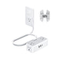 TESSAN Extension Cord 5 FT, Power Strip with 900J Surge Protection, Grey