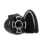 Wet Sounds Rev 8 Black V2 Revolution Series 8" Black Tower Speakers w/Fixed Clamp