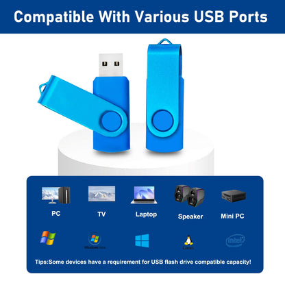 2GB Flash Drive 10 Pack Nicepicten USB 2.0 Thumb Drive USB Memory Stick