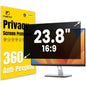 F FORITO 23.8 Inch 16:9 360°Privacy Screen Protector for Computer Monitor, Removable Eye Protection Anti Blue Light Anti Glare Computer Screen Privacy Shield for 23.8" Widescreen Monitors