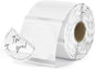 MUNBYN 2 Inch (50.8mmx50.8mm) Silver Fine Glitter Thermal Labels, Round Thermal Printer Stickers for Small Businesses, 500 Labels/1 Roll