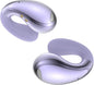 Ultra Open Ear Earbuds - Ergonomic Clip-On Earbuds, Small Bone Conduction Over-The-Ear Headphones with Waterproof Design, Perfect Running Headphones for Sports and Fitness, Purple