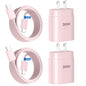 Phone 17 16 15 Charger Fast Charging,30W USB C Phone 17 16 15 Pro Max Charger Block &10FT Long Type C Cable Cord for i.Phone 17/17 Air/17 Pro/17 Pro Max/16/16 Plus/16 Pro Max/15/15 Pro Max,Purple