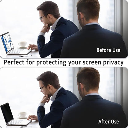 Magnetic Privacy Screen for MacBook Pro 15 Inch (2016-2019), Removable Anti Blue Light Glare Peep Filter Black out Screen Protector for Mac 15In Laptop Model (A1707, A1990)