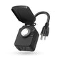 BN-LINK 24-Hour Mechanical Outdoor Light Timer, Waterproof, Heavy Duty, 15A 1/2HP, 1 Grounded Timer Outlet for Home and Garden