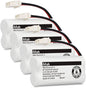 iMah Ryme B1-3 BT162342 BT262342 2.4V 300mAh Ni-MH Cordless Telephone Batteries Compatible with AT&T CL81101 EL5210 EL52400 VTech CS6409 CS6419 CS6429 CS80100 Handset, Pack of 4